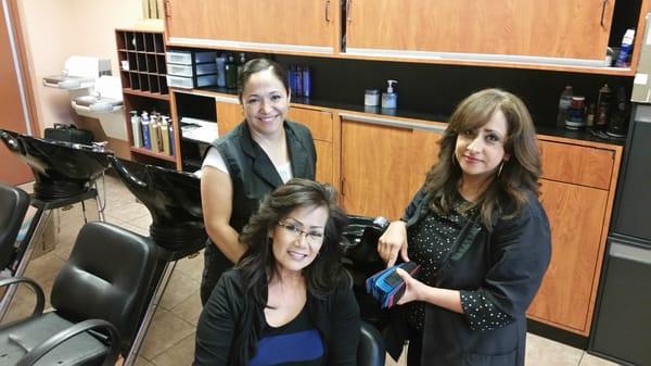 (From L to R) Martha, Brenda and Myrna