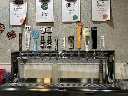 Beer taps