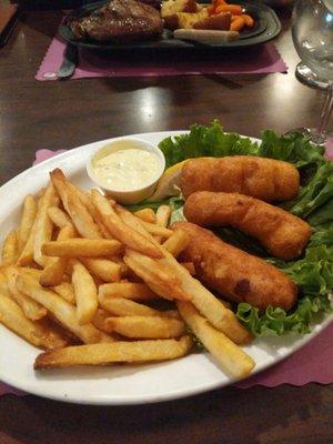 Fish and chips