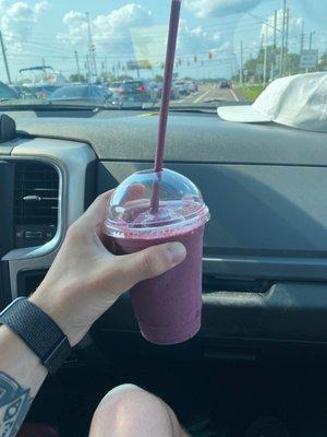 4 berry smoothie