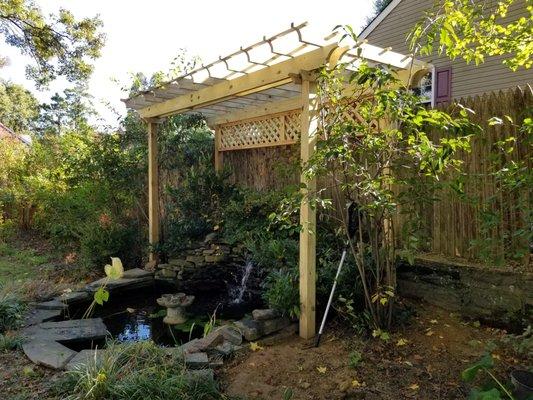 Custom Western Red Cedar Pergola