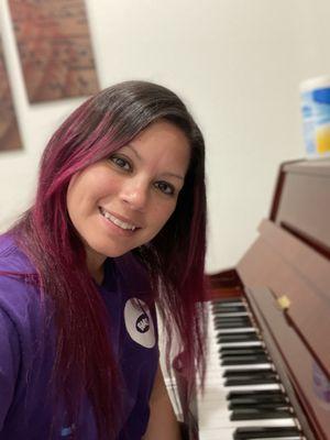 Cristina is the owner and one of our piano instructors. She also developed the curriculum for the preschool music class.