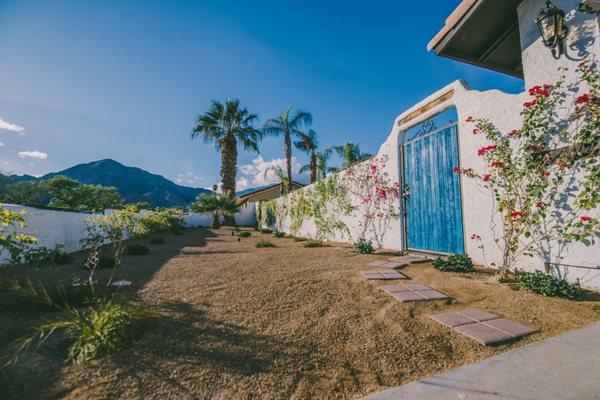 From a dirt front lot to a beautiful desert-scape!