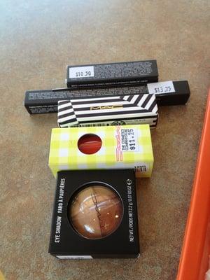 discounted  mac make up items from The Cosmetics Company Store