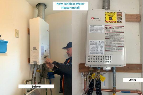 Tankless Water Heater Installation