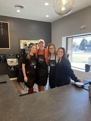 Proudly serving Square One coffee, freshly roasted in Lancaster, PA! Taylor has been an amazing teacher and reference and support!