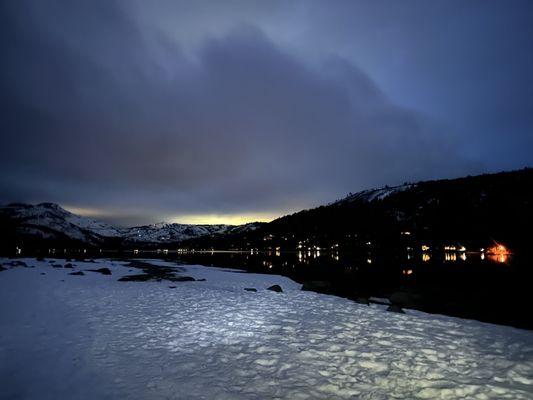 Donner Lake at Dusk