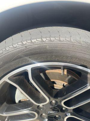 Old Westlake tire