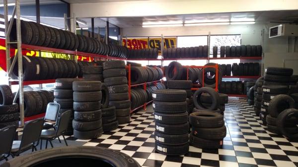 Lots of Used Tires!