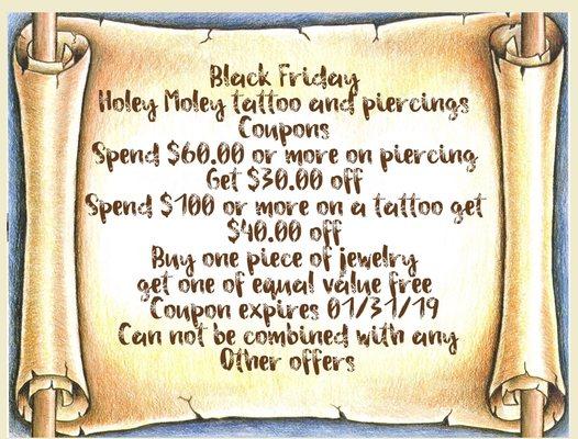 Black Friday coupon