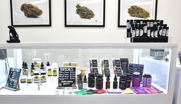 We still have great THC free CBD and CBG products.