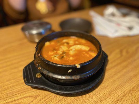 Tofu Spicy Beef Soup with Vegetables