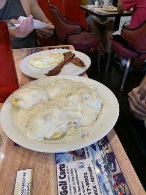 Biscuits and gravy