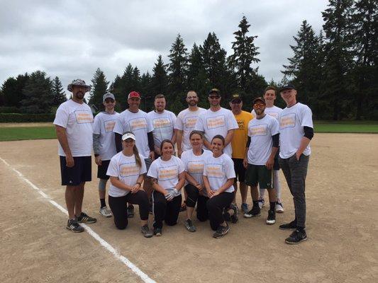 Weichert, Realtors Reynolds Real Estate Softball Tournament, July 2018