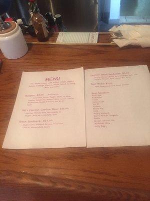 Not a huge menu, food is Delicious !