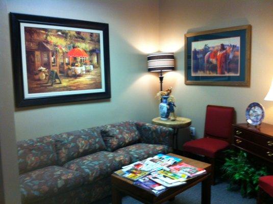 Comfortable Patient Waiting Room