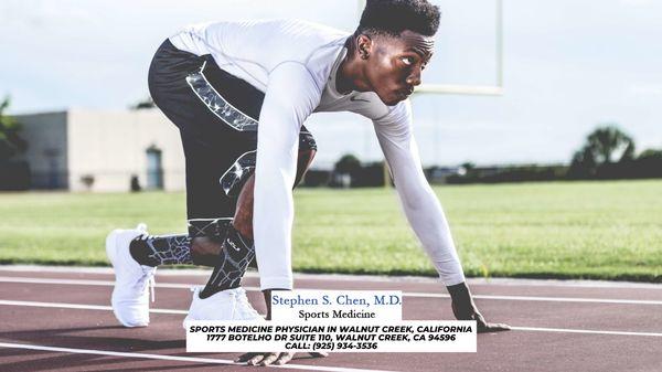 Walnut Creek's top Sports Medicine Doctor specializing in non-surgical treatment of athletic injuries. #physical #therapy #orthopedic