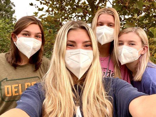 We got our KN95 Face Masks at Seventh Street Medical Supply... Staying College Safe!