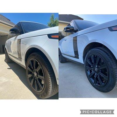 Clay bar decontamination with 1 year ceramic