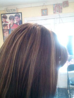 Side view foil dimensional highlights