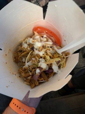 Doner Box with Rice