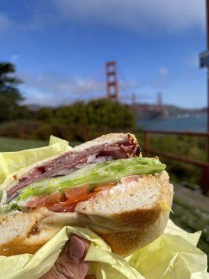 Pastrami Bagel