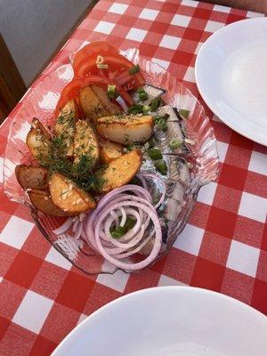 Herring with Potatoes