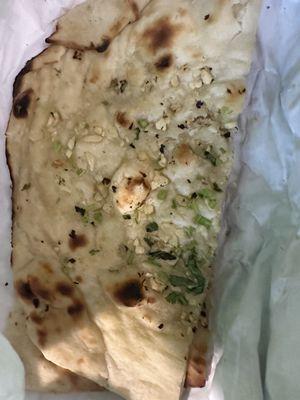 Garlic naan