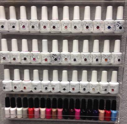 Shellac options @ Impressions Salon