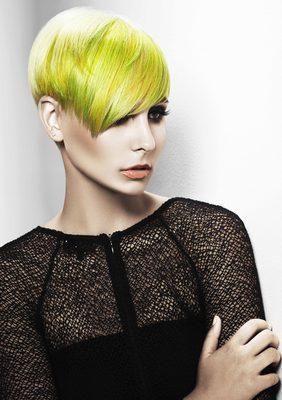 Avant-garde hair color