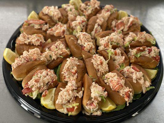 Lobster roll platter