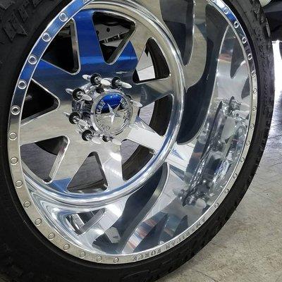 Rim & metal polishing is available.