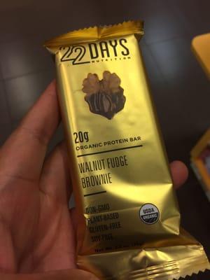 The sexiest nutrition bar ever. Also it taste good.