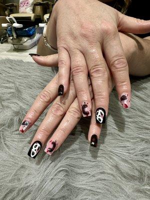 Haloween Nail by Nina