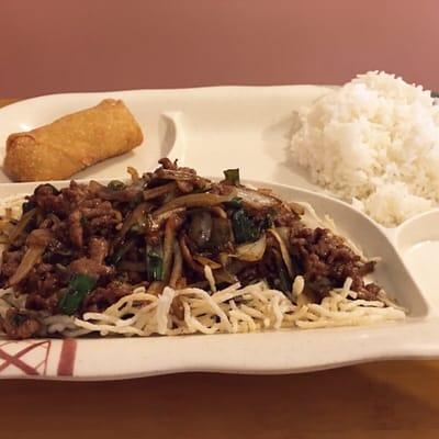 Mongolian Beef lunch special