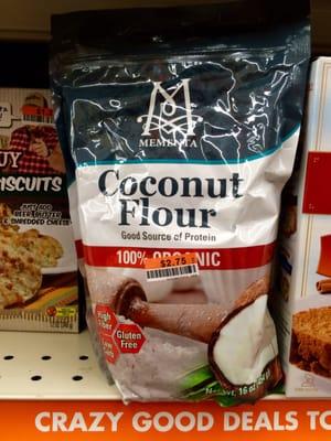 It's difficult to find coconut flour-2016