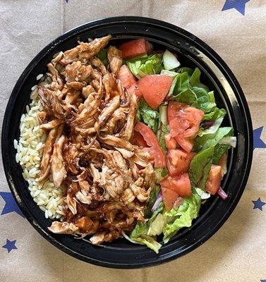 Pulled BBQ Chicken Combo