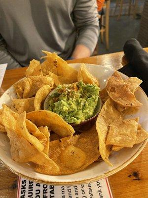 Chips and guacamole