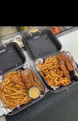 chicken tender platter