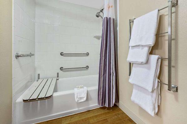 Guest room bath (accessible)