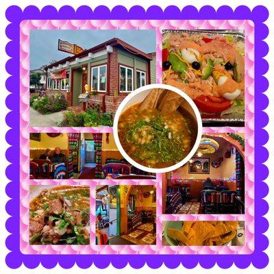 Montage of images from Spanishtown Mexican Restaurant and Market