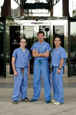 Dr. Brecher, Dr. Muetterties, Dr. Becker