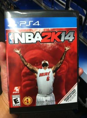 NBA 2K14.