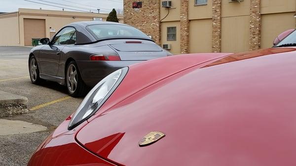 Porsche auto repair in St. Charles. We specialize in brake repair, diagnostics and getting your Porsche fit for the autobahn....