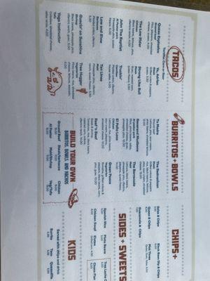 Food Menu