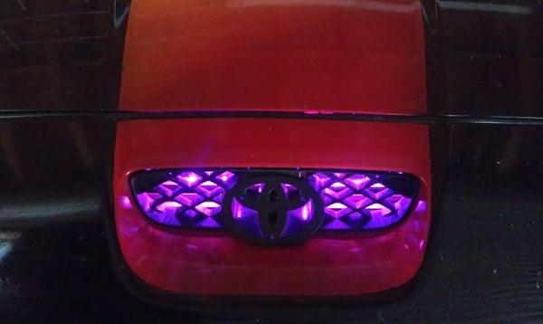 Purple LEDs