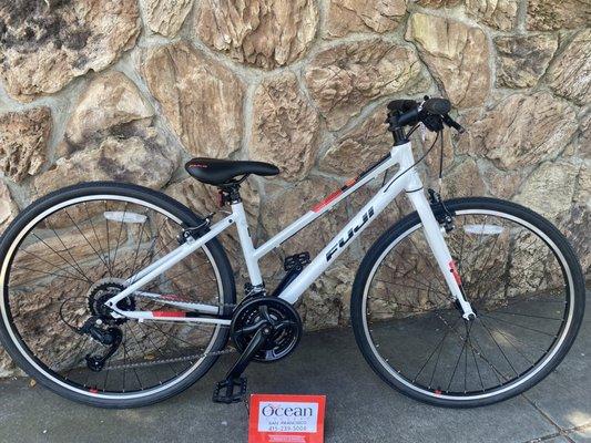 Fuji Absolute 2.1 at Ocean Cyclery, step through model