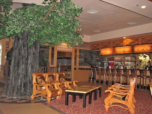 Interior of Fuji Steak House