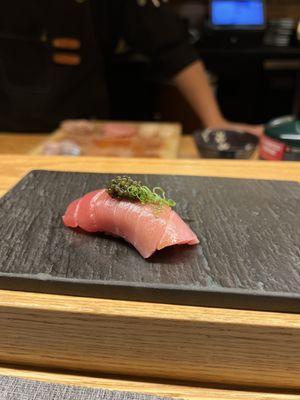 Chu toro with caviar