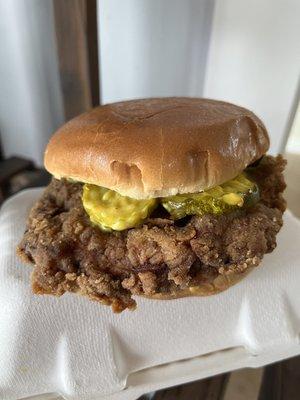 Fijian fried chicken sandwich - 5 stars